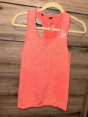 Gymshark Vital Seamless Vest - Peach Coral